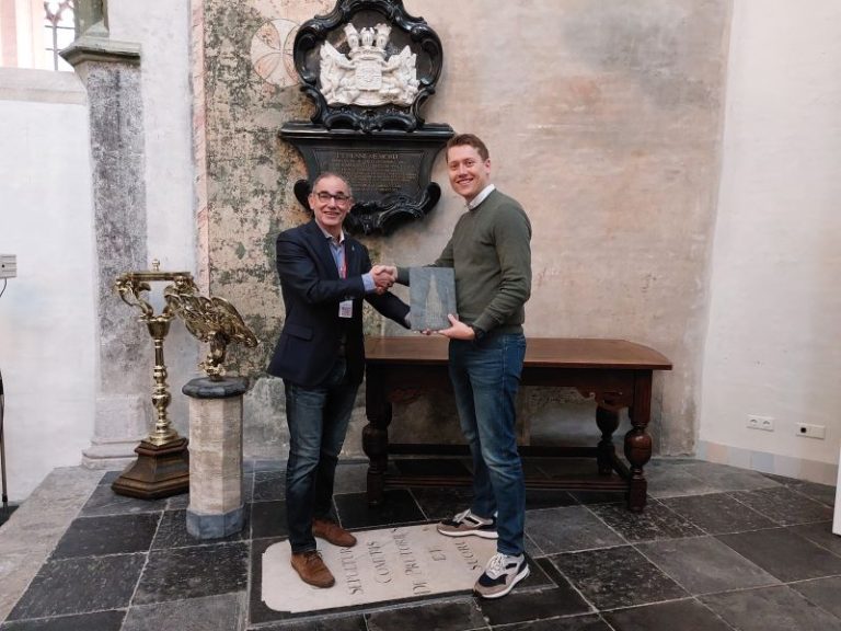 Queenels Gildenlid van de Grote Kerk Breda geworden